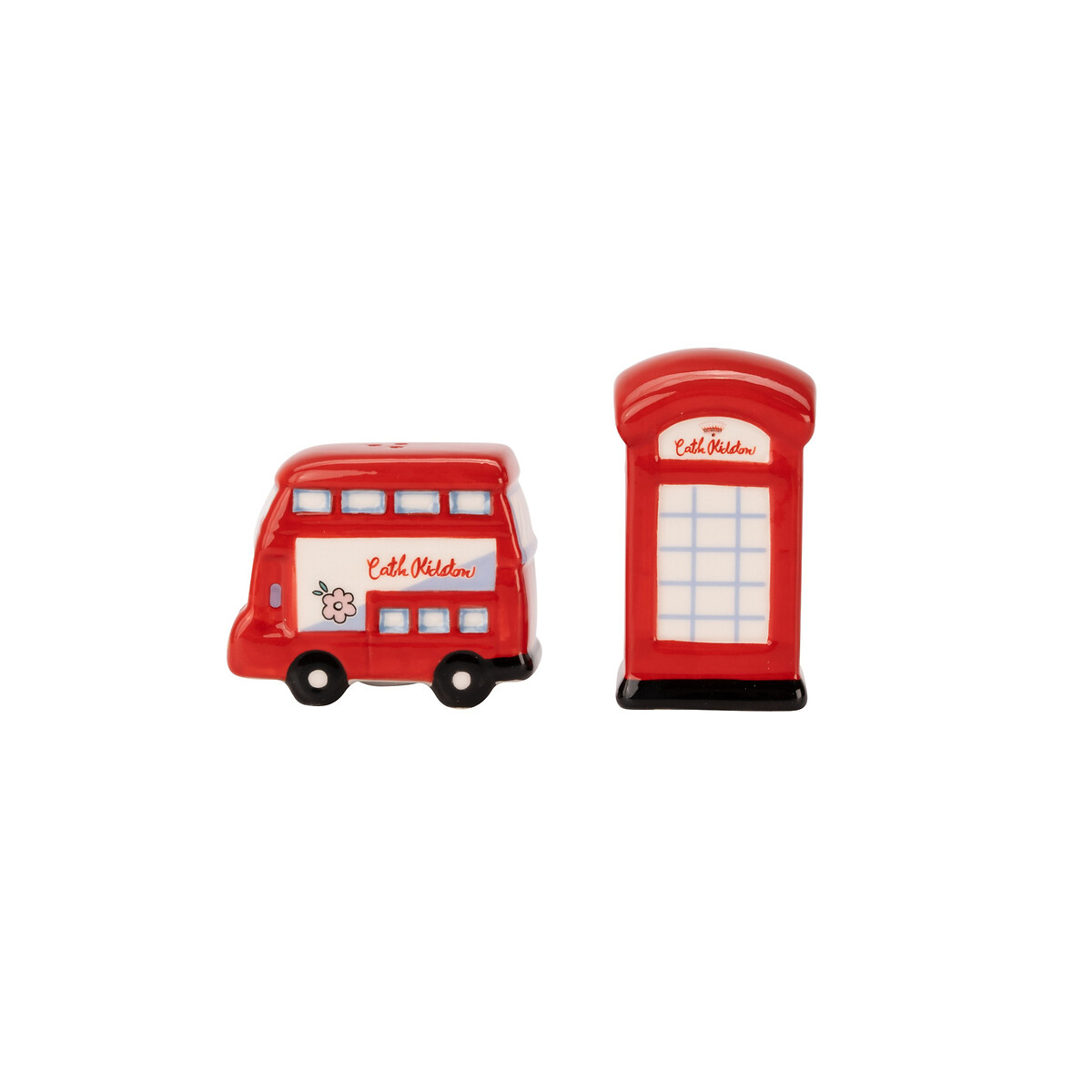 London Town Salt & Pepper Shakers red, CATH KIDSTON