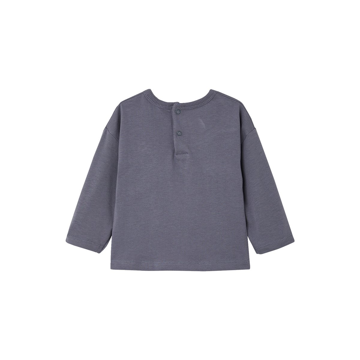 Lot de 2 T-shirts manches longues vert émeraude, VERTBAUDET