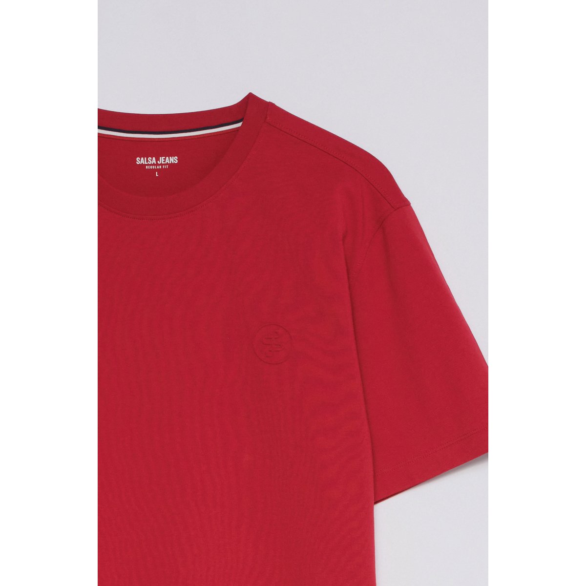T-SHIRT AVEC LOGO rouge, SALSA JEANS
