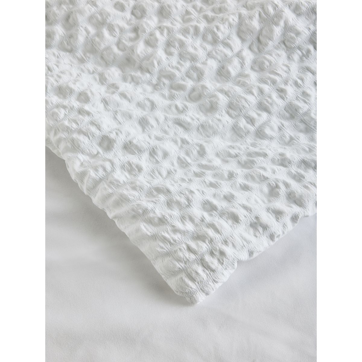 Couvre-lit à texture froissée blanc, NEXT