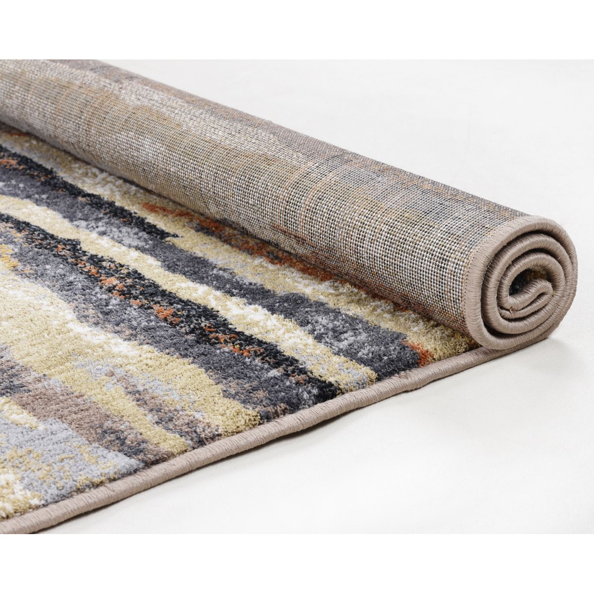 Tapis de salon tissé machine - ANNA MARIA naturel multi, GINO FALCONE