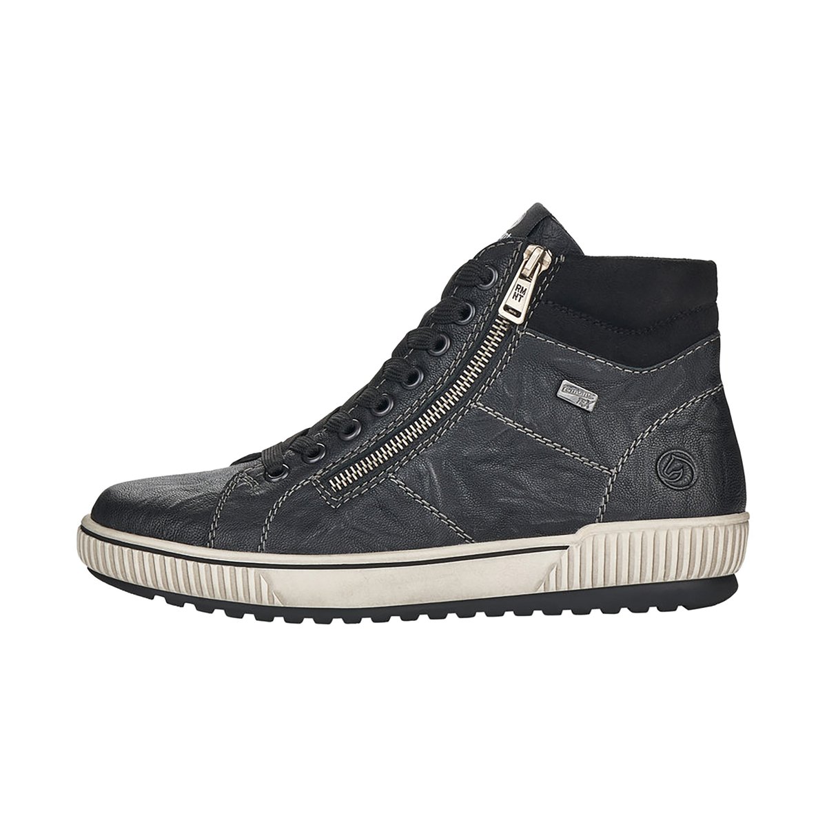 Basket Montante Cuir Ottawa noir, REMONTE