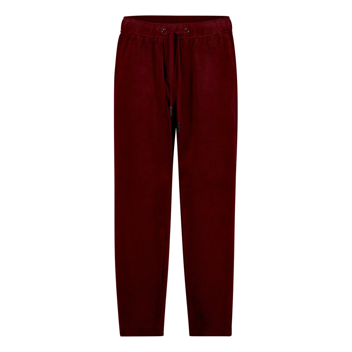 Pantalon casual à taille élastique fall burgundy, BETTY & CO
