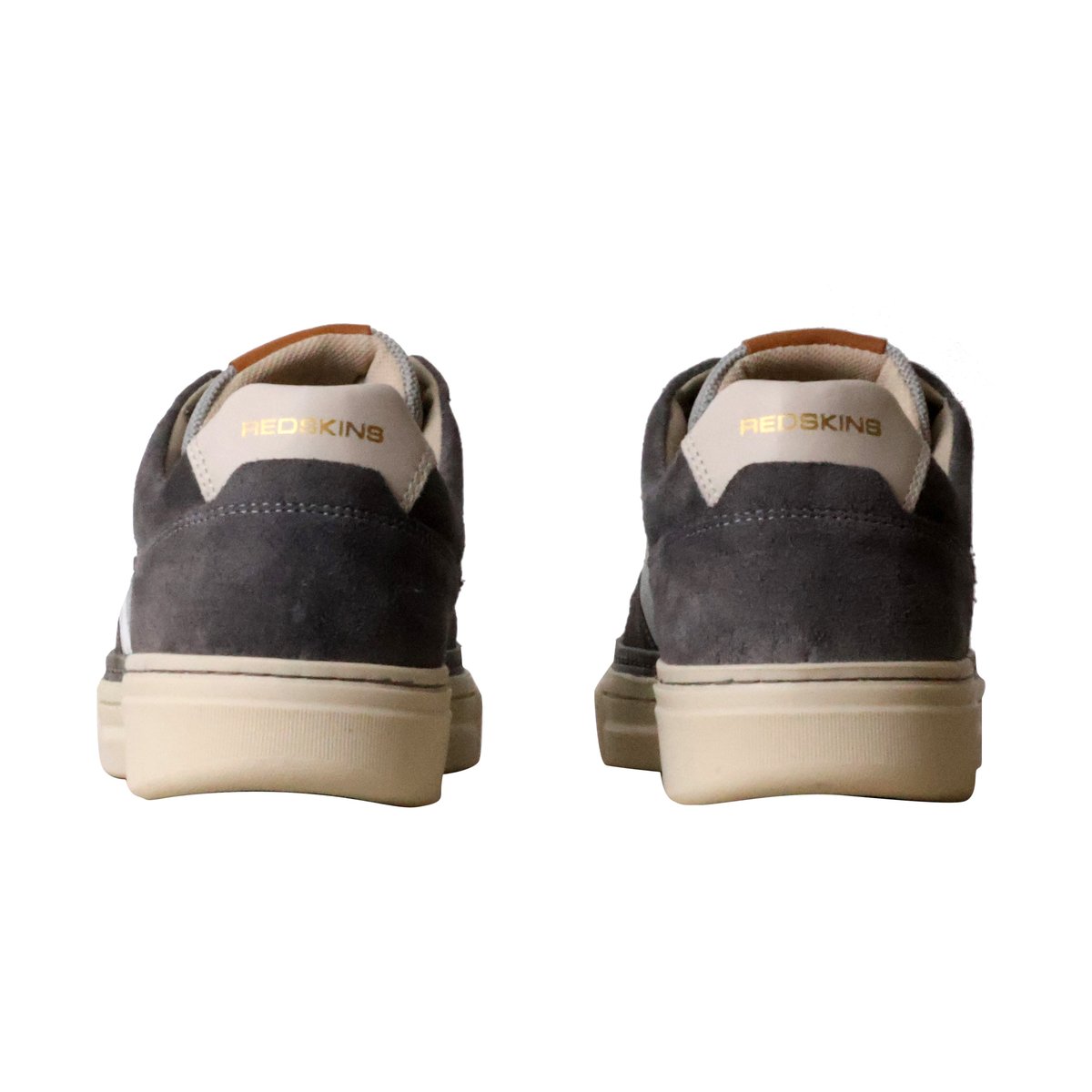 Basket Cuir Lerma gris, REDSKINS