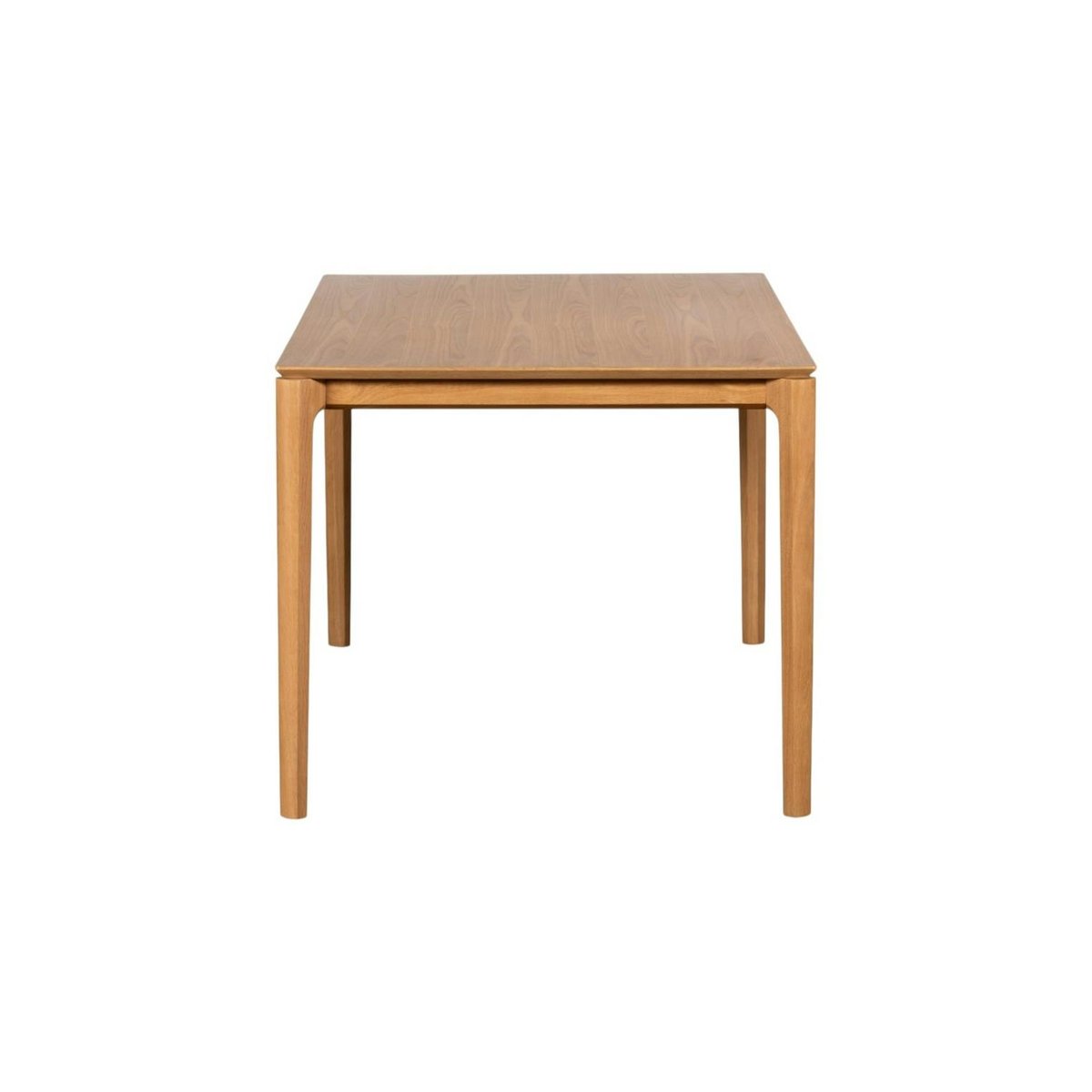 Table à manger moderne en chêne clair avec rallonge intégrée 135-190 cm DERBY bois naturel, PIER IMPORT