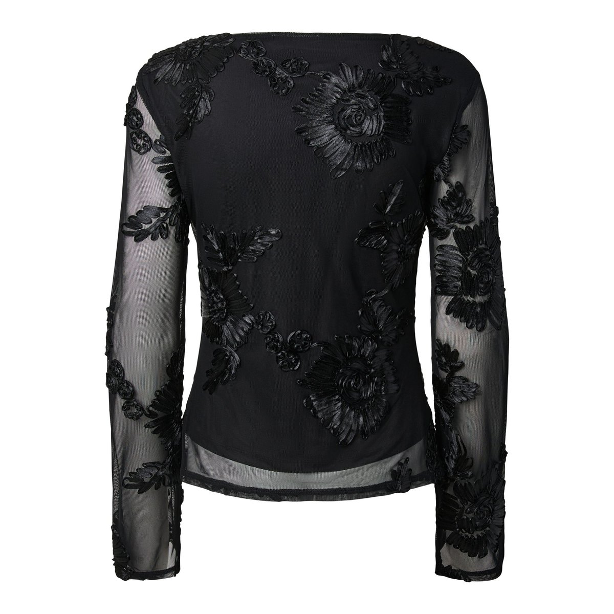 Blouse noir - black1, PIECES