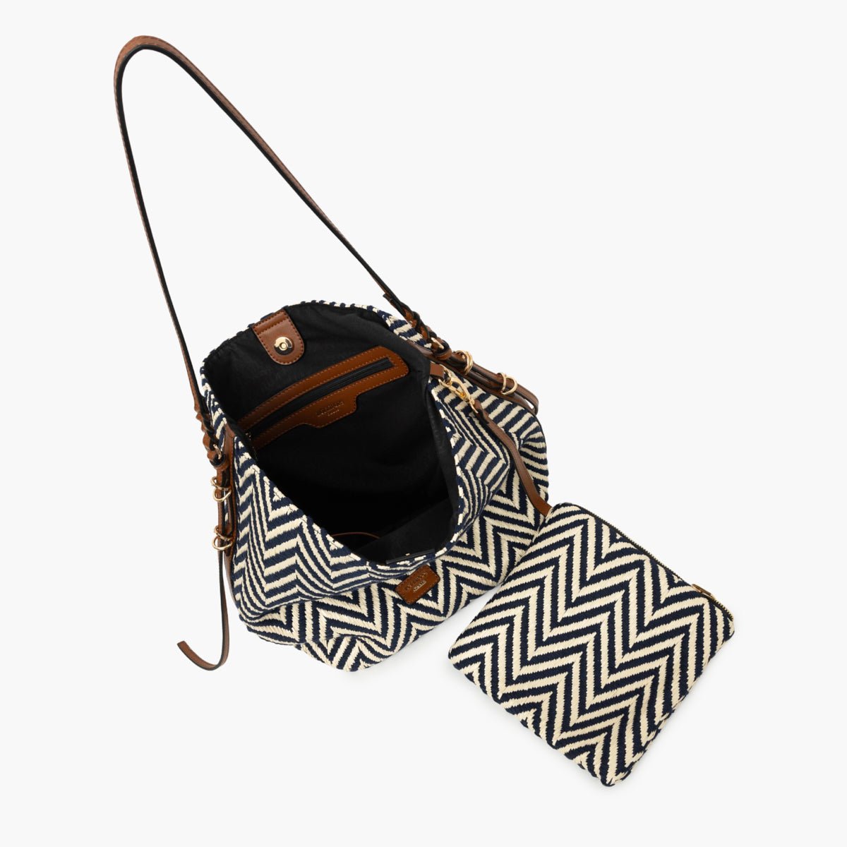 Sac hobo S-Ringo bleu marine, LOLLIPOPS