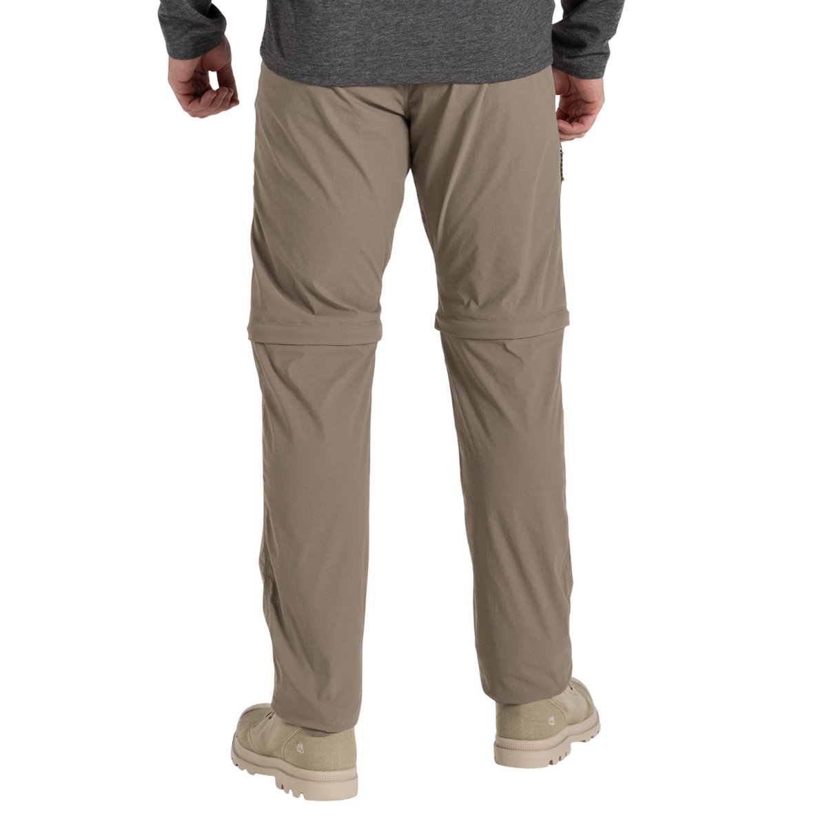 Pantalon cintré à taille ajustable 2-en-1 NOSILIFE PRO beige, CRAGHOPPERS