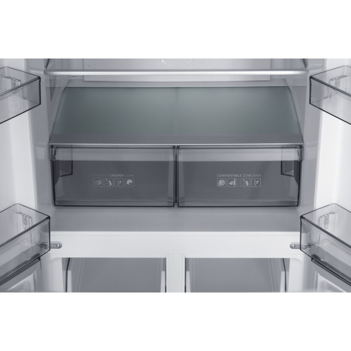 Réfrigérateur multi portes ERMVE180-80hon1 couleur unique, ESSENTIEL B
