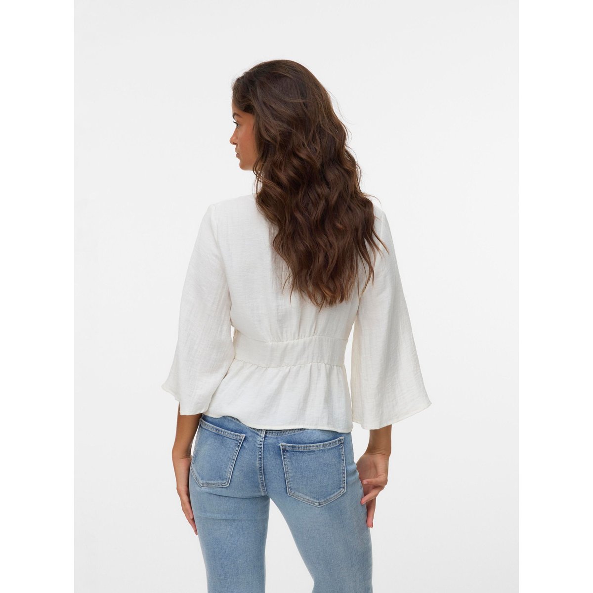 Top oatmeal, VERO MODA