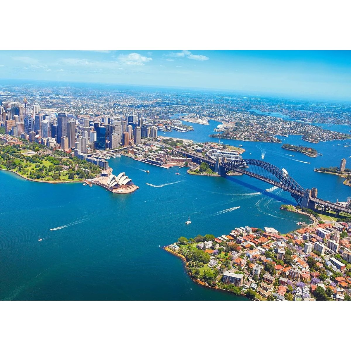 Puzzle Sydney 1000 pièces multicolore, RAVENSBURGER