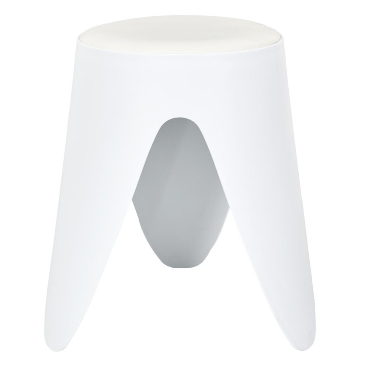 Tabouret Eve Coloris Blanc blanc, DECORATIE