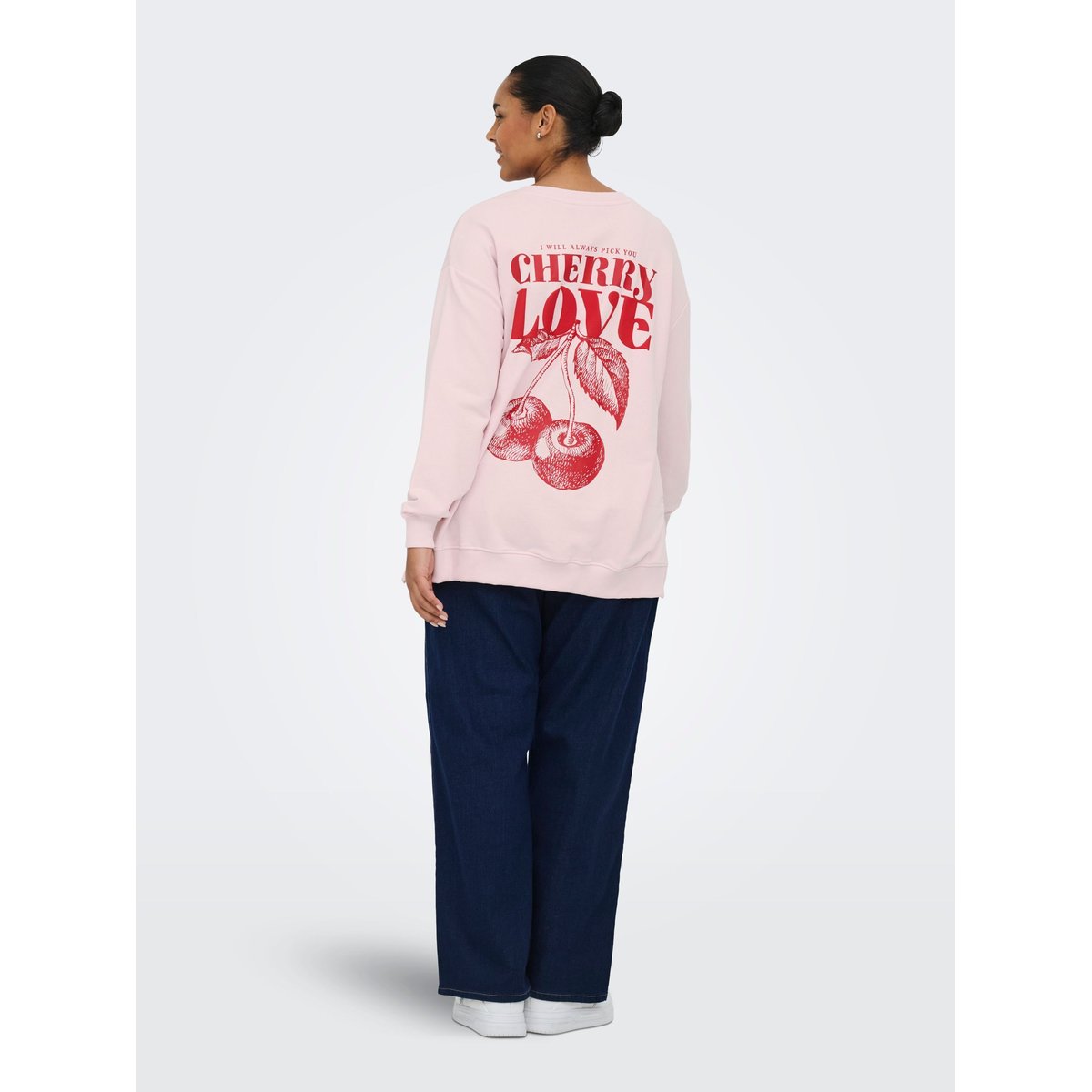 Sweat-Shirt violette - pale lilac, ONLY CARMAKOMA