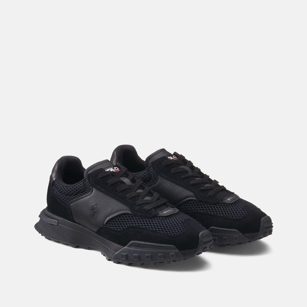 Eldridge Leather Trainers black, POLO RALPH LAUREN