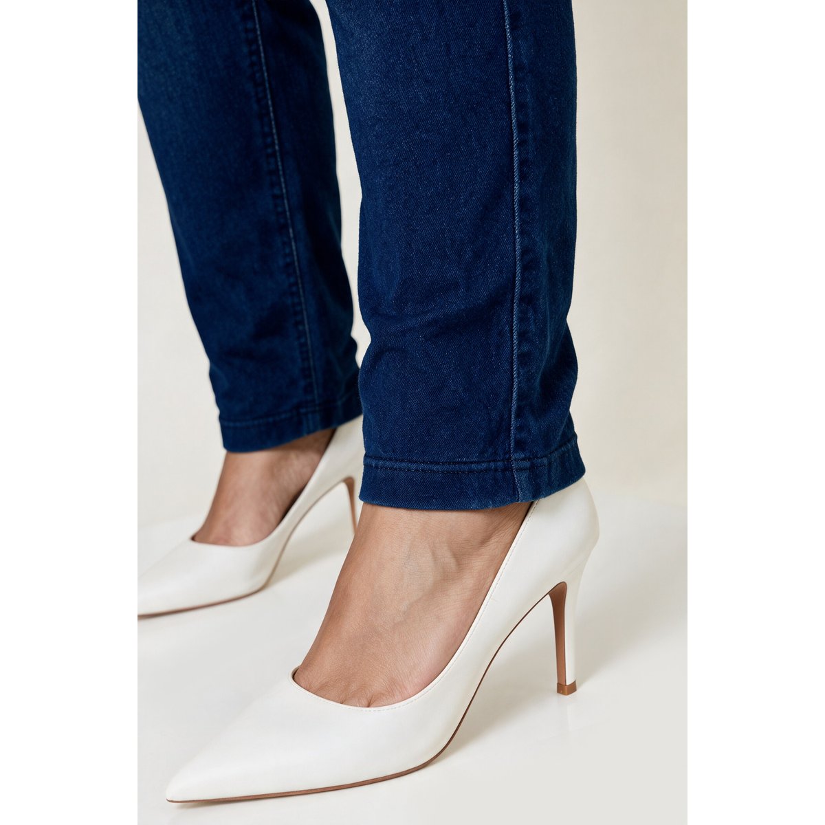 Jean Sienna, stretch, jersey bleu foncé, ULLA POPKEN