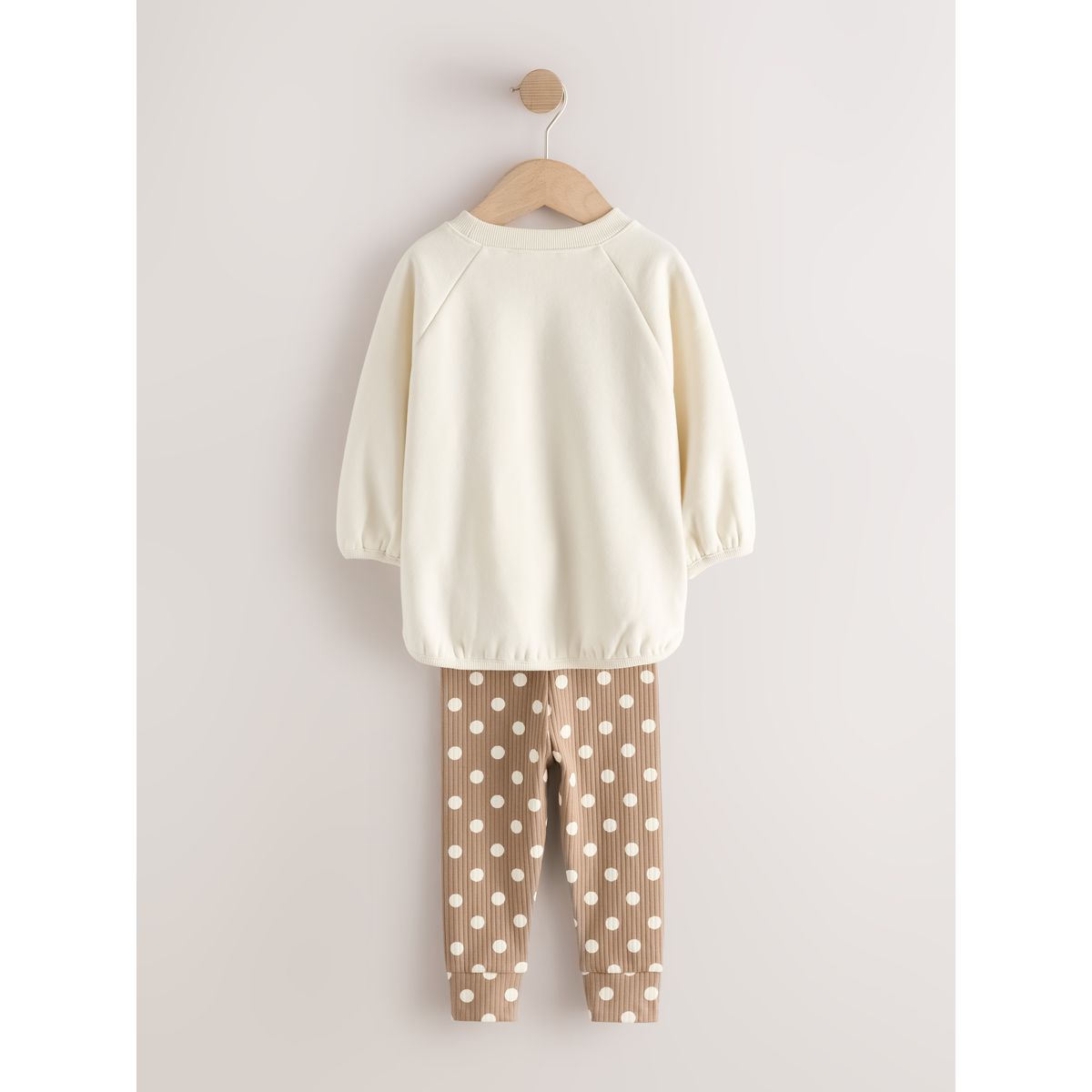 Ensemble sweat et legging tache de crème, NEXT