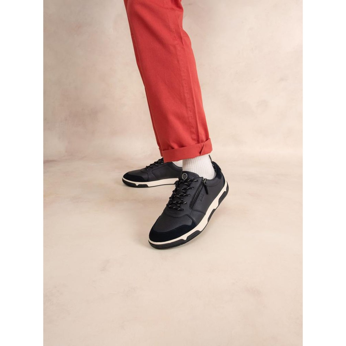 Baskets zippées GEDEZIP navy, TBS
