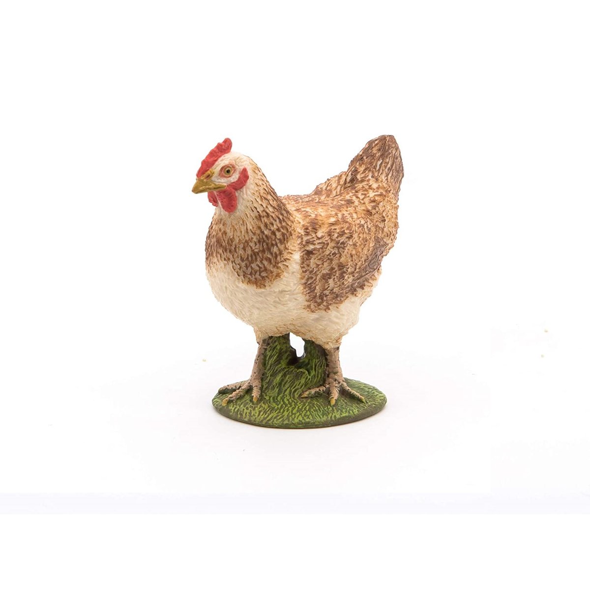 Figurine Poule beige, PAPO