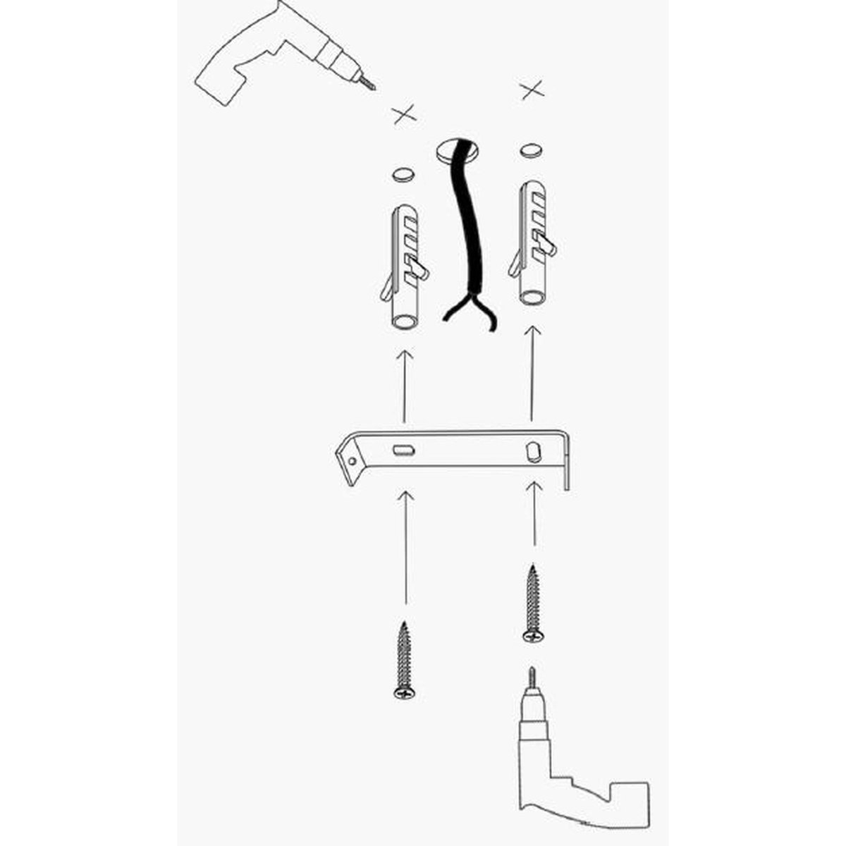 Applique murale orientable noir & cuivré, moderne chic SILE noir, PIER IMPORT