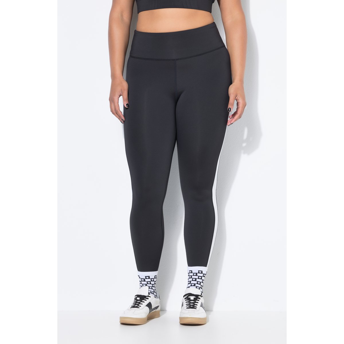 Collant de sport taille élastique noir, STUDIO UNTOLD