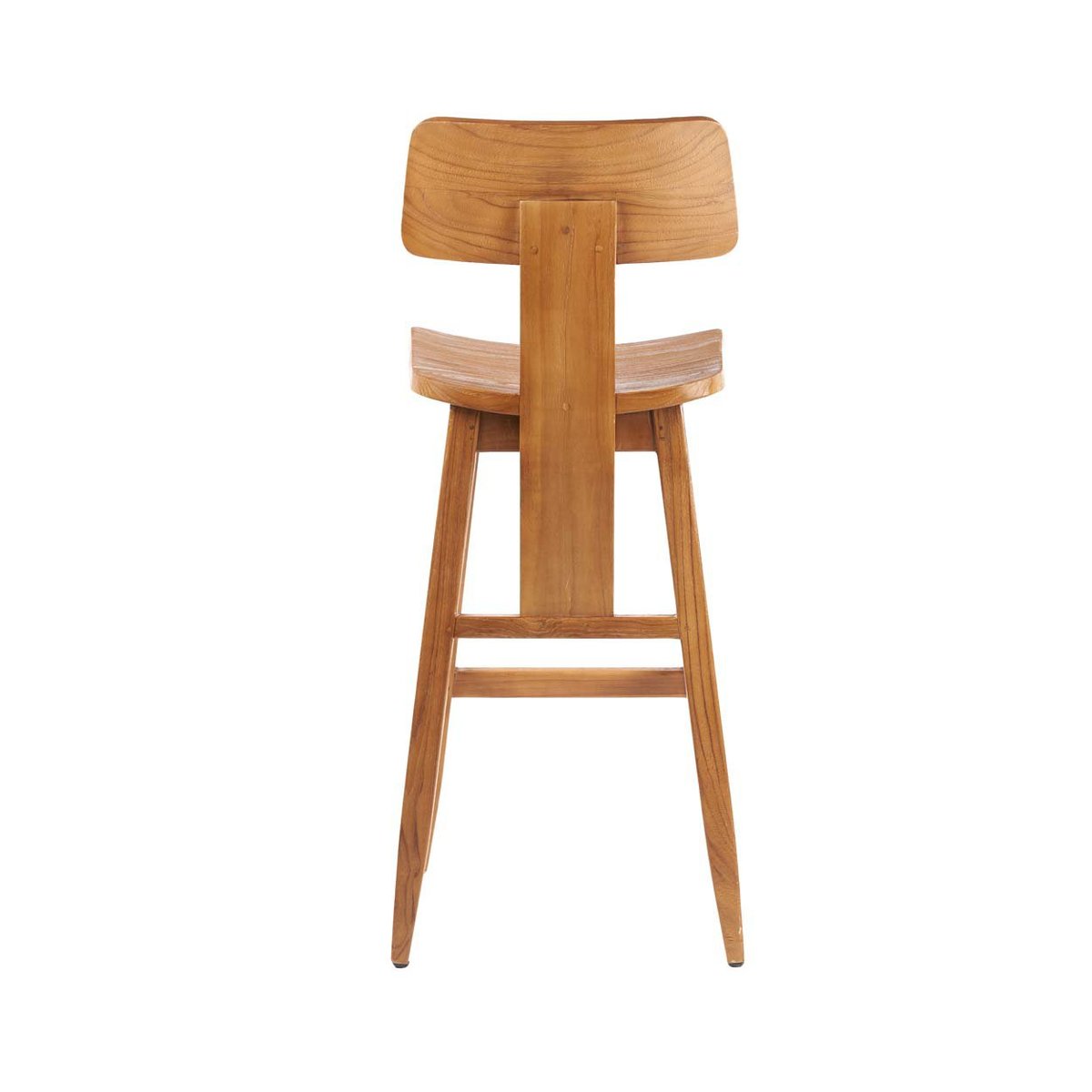 Tabouret de bar en suar LOVYA beige, BAZAR BIZAR