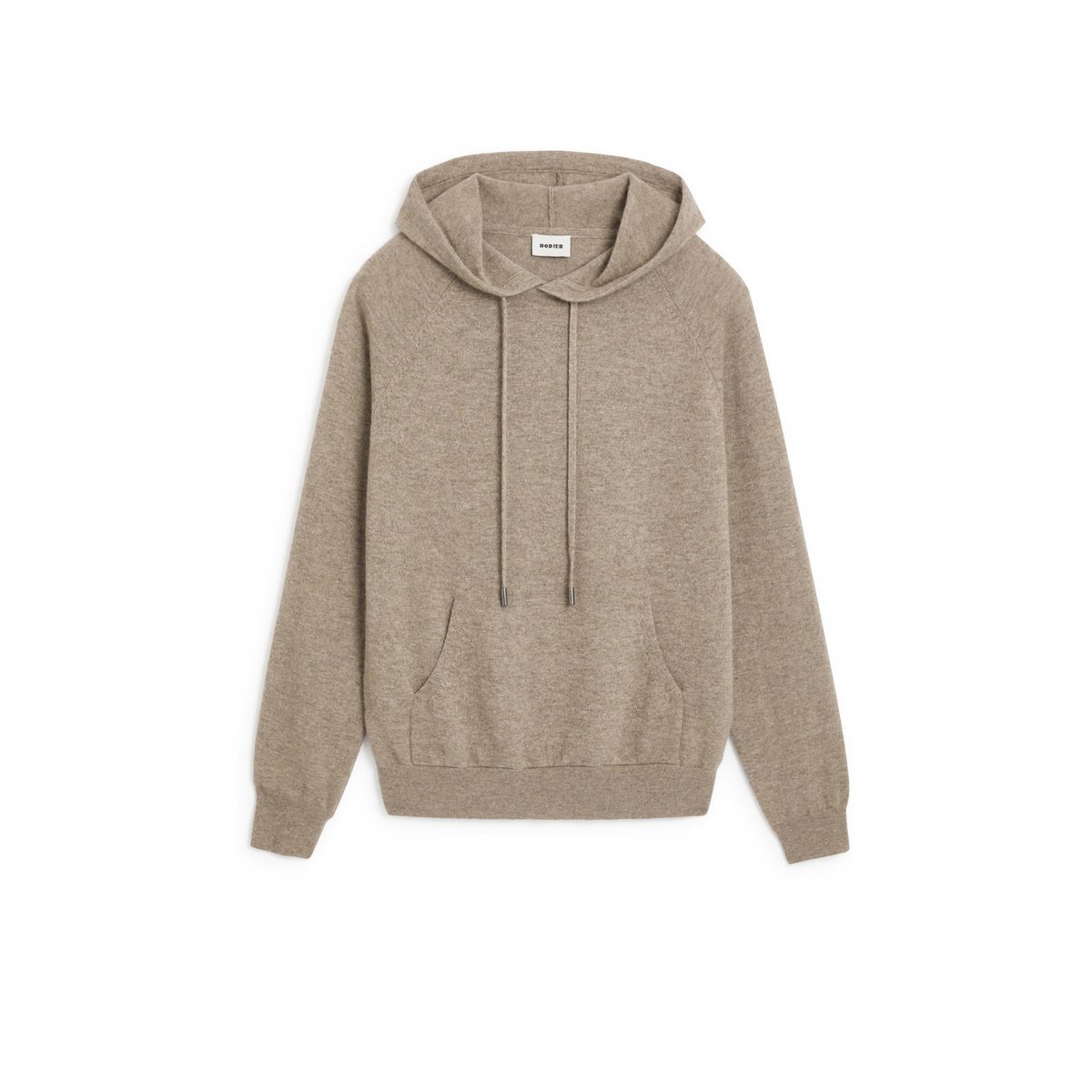 Pull à capuche en cachemire beige, RODIER