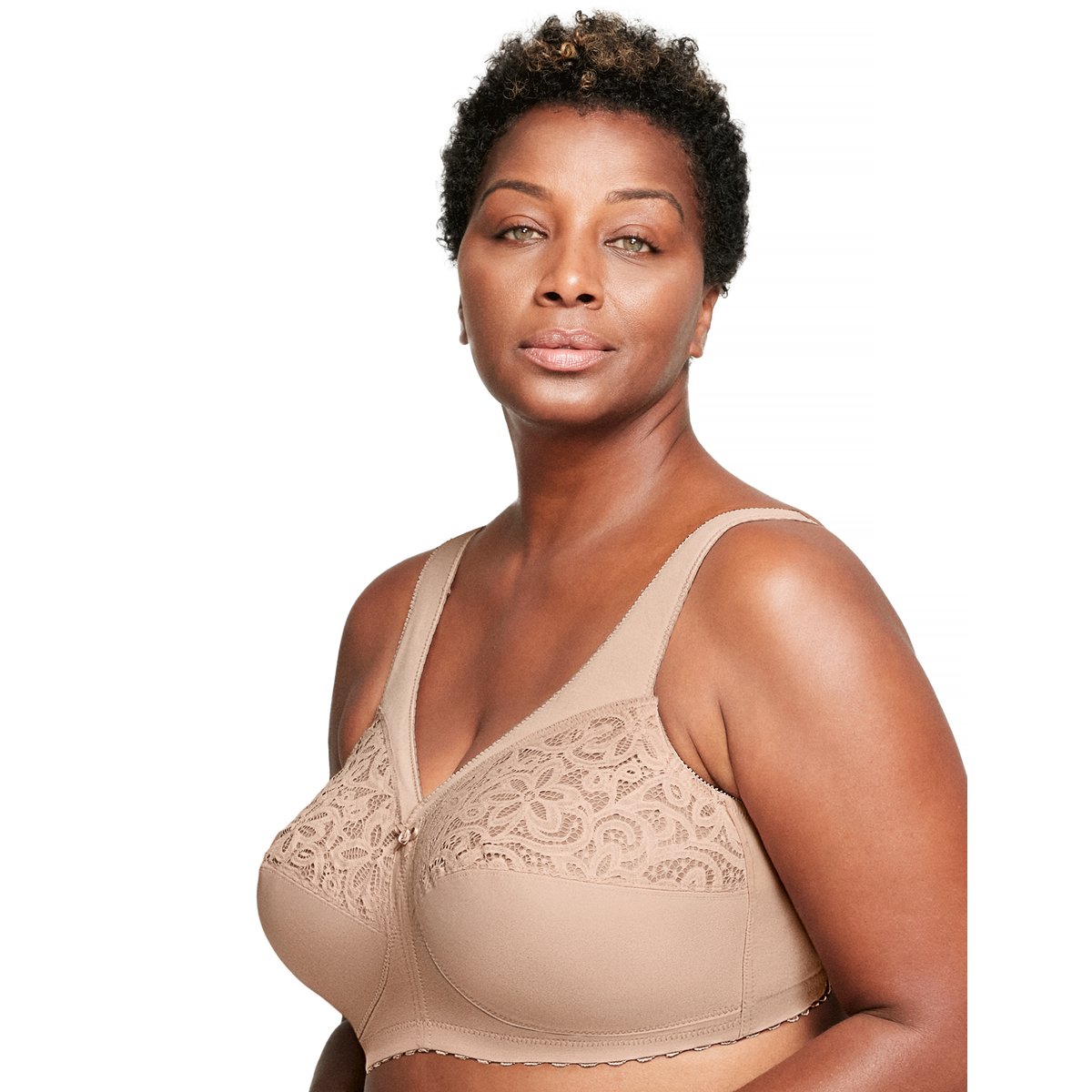 Soutien-gorge MagicLift Grand Maintien Coton chair, GLAMORISE