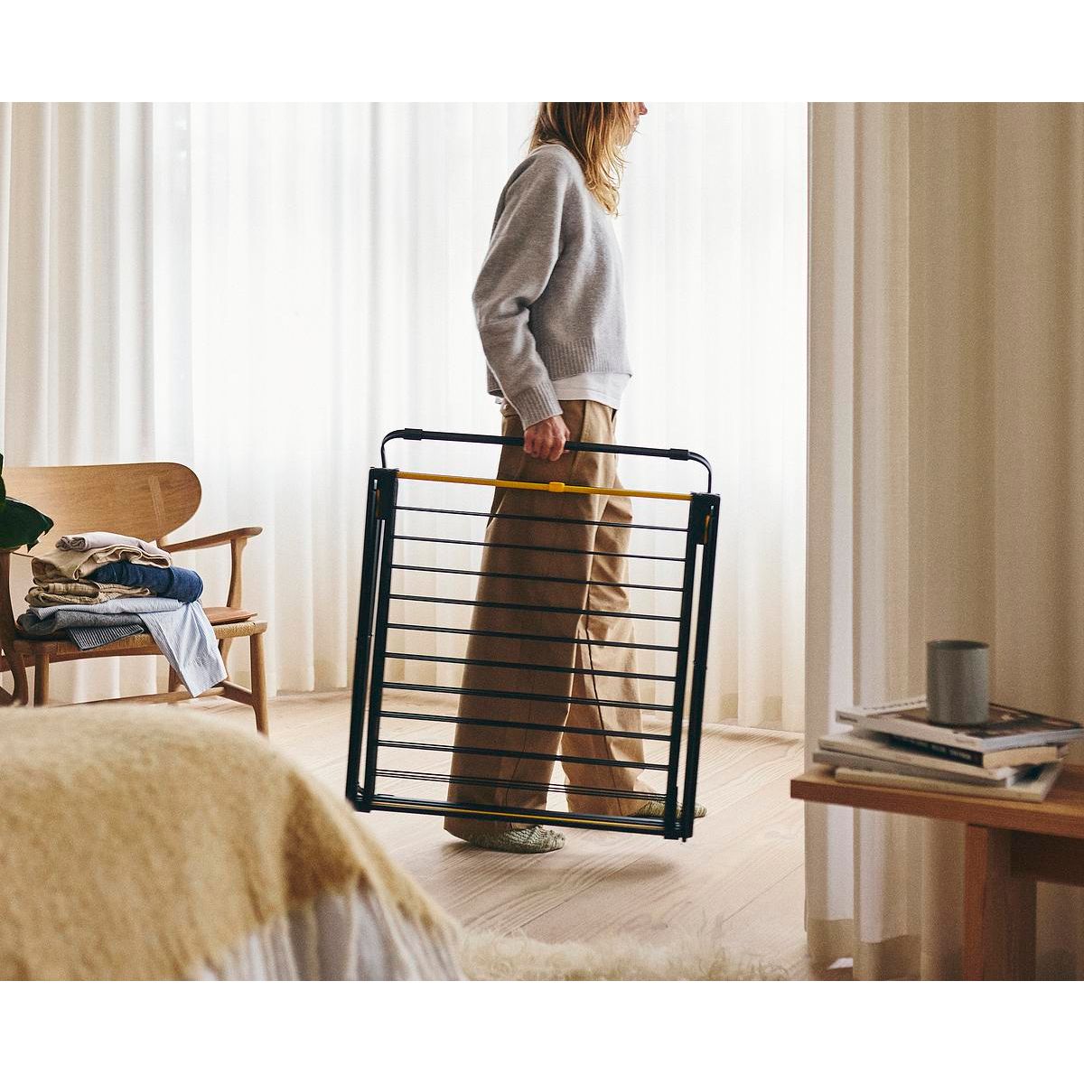 Etendoir à linge à linge grande capacité 21m AirFrame Max couleur unique, JOSEPH JOSEPH