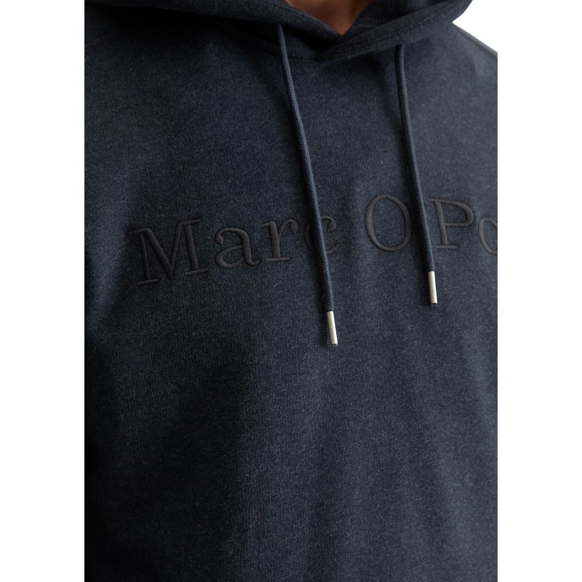 DfC Hoodie relaxed en coton bio doux bleu foncé, MARC O'POLO