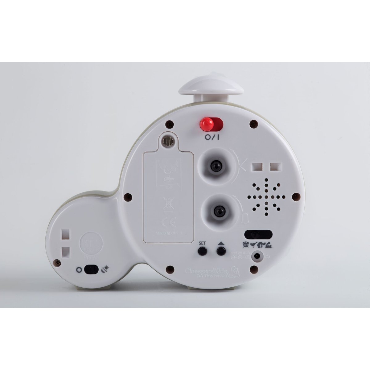 Réveil éducatif Kid'Sleep Clock blanc, bleu, PABOBO