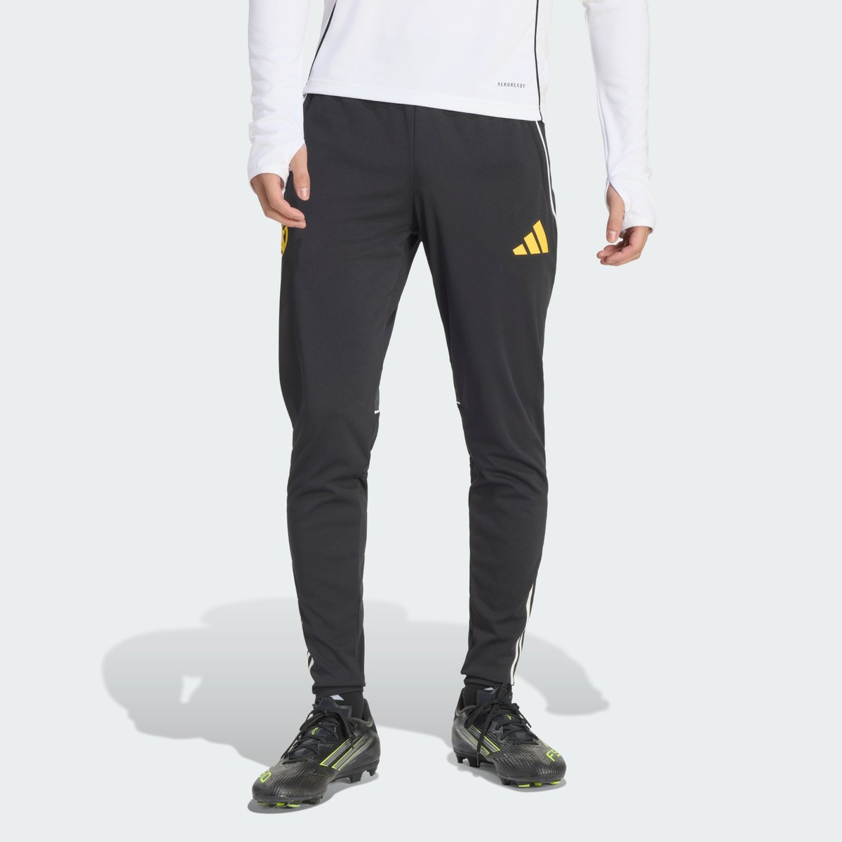 Pantalon D'entraînement Adidas Real Madrid Avengers 25/26 Tiro 25 Competition black / white / bold gold, adidas Performance
