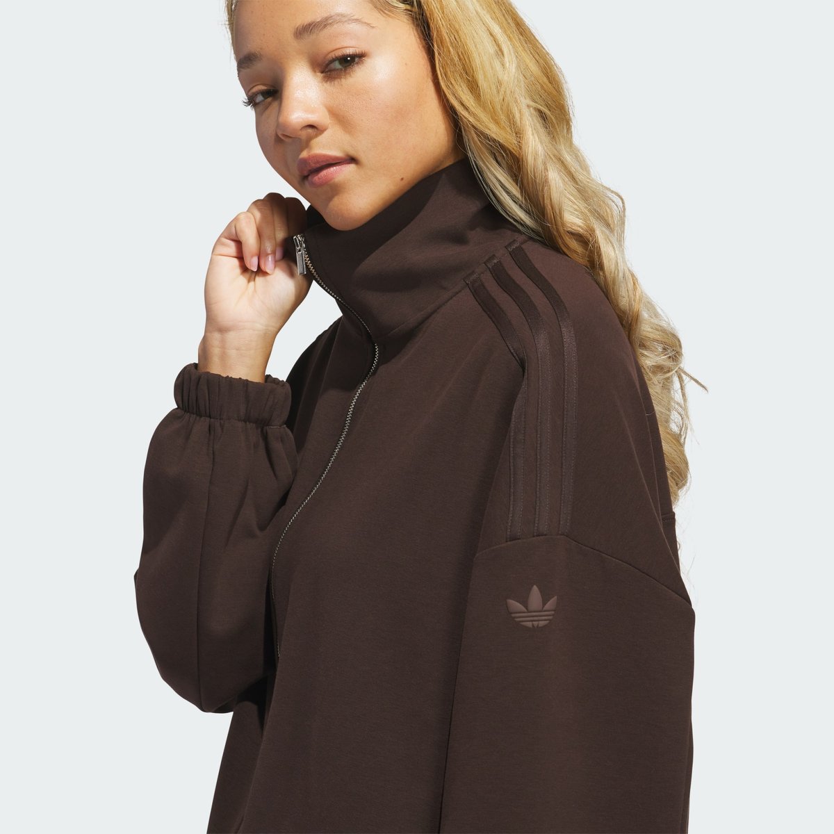 Veste Zip Intégral aurora coffee, adidas Originals