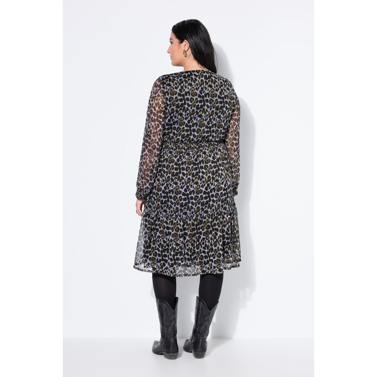 Robe midi doublée violet, STUDIO UNTOLD