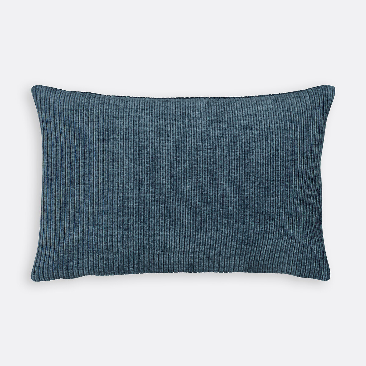 Funda de cojín de pana, 60x40 cm, Carly azul , LA REDOUTE INTERIEURS