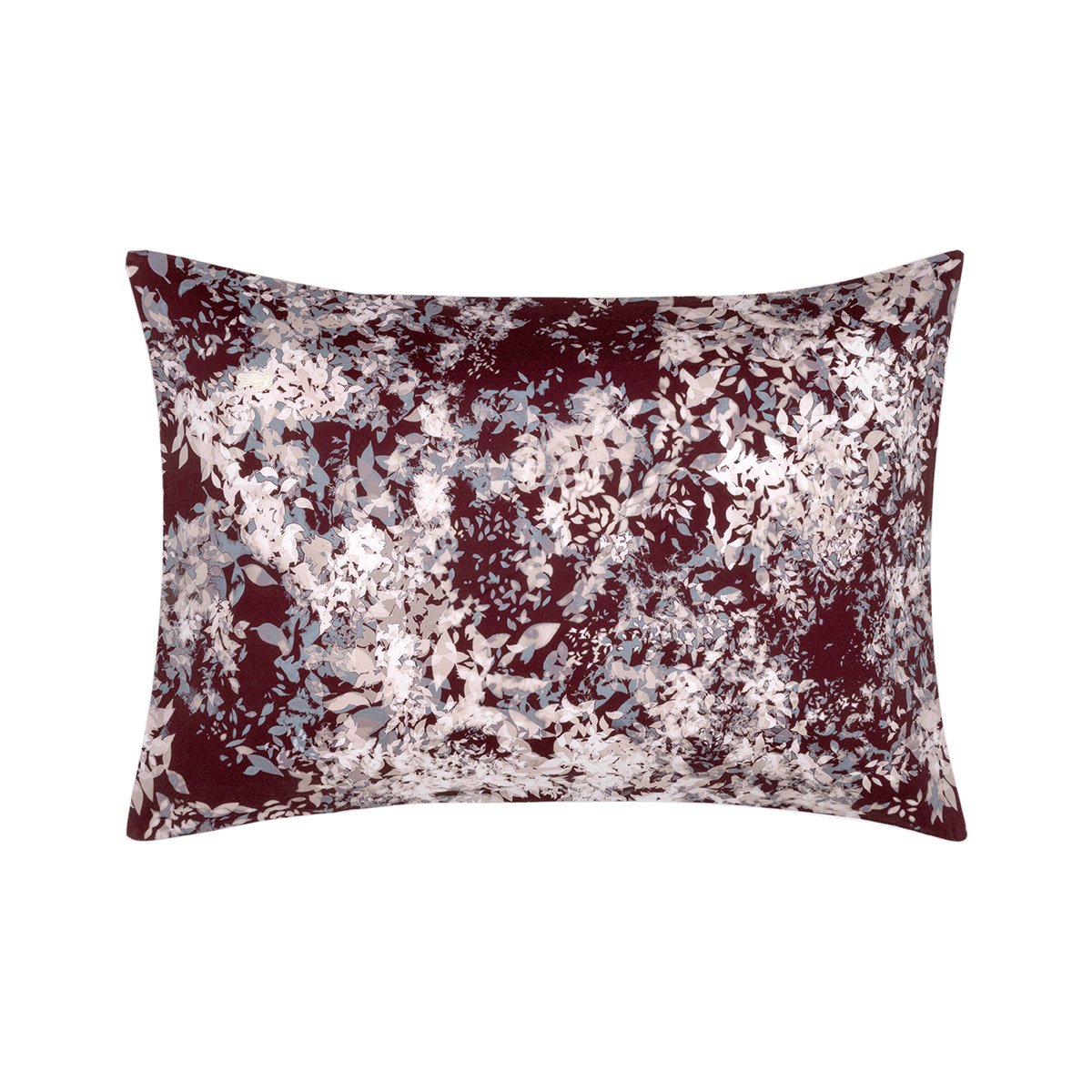 Taie d'oreiller en satin de coton lavé, L OMBRE multicolore, LACOSTE HOME