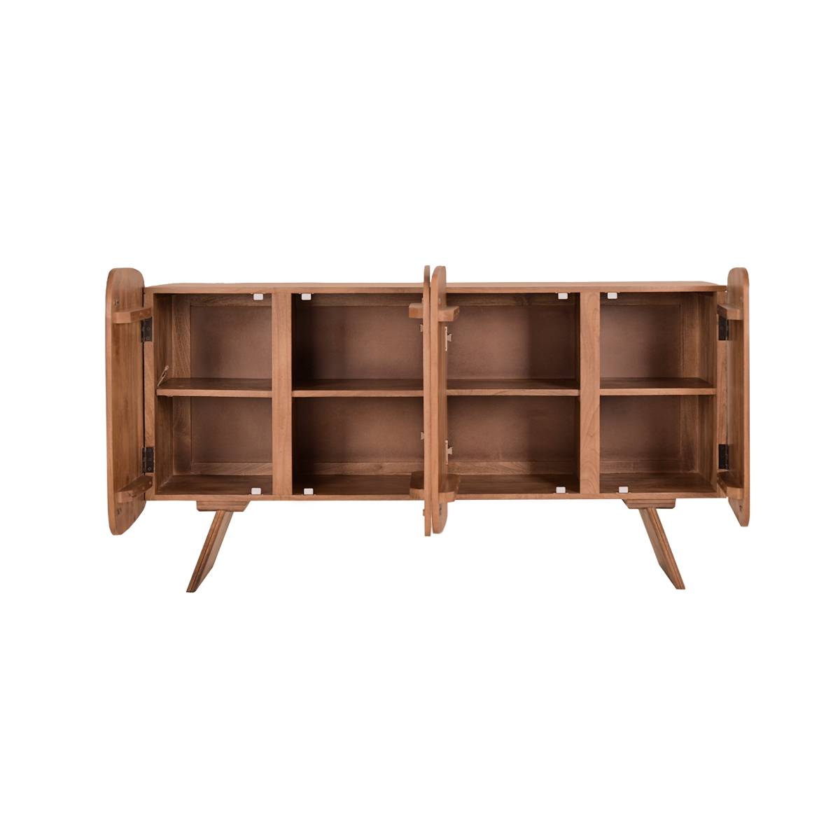 Buffet en bois de manguier BASTIEN bois foncé, MADE IN MEUBLES