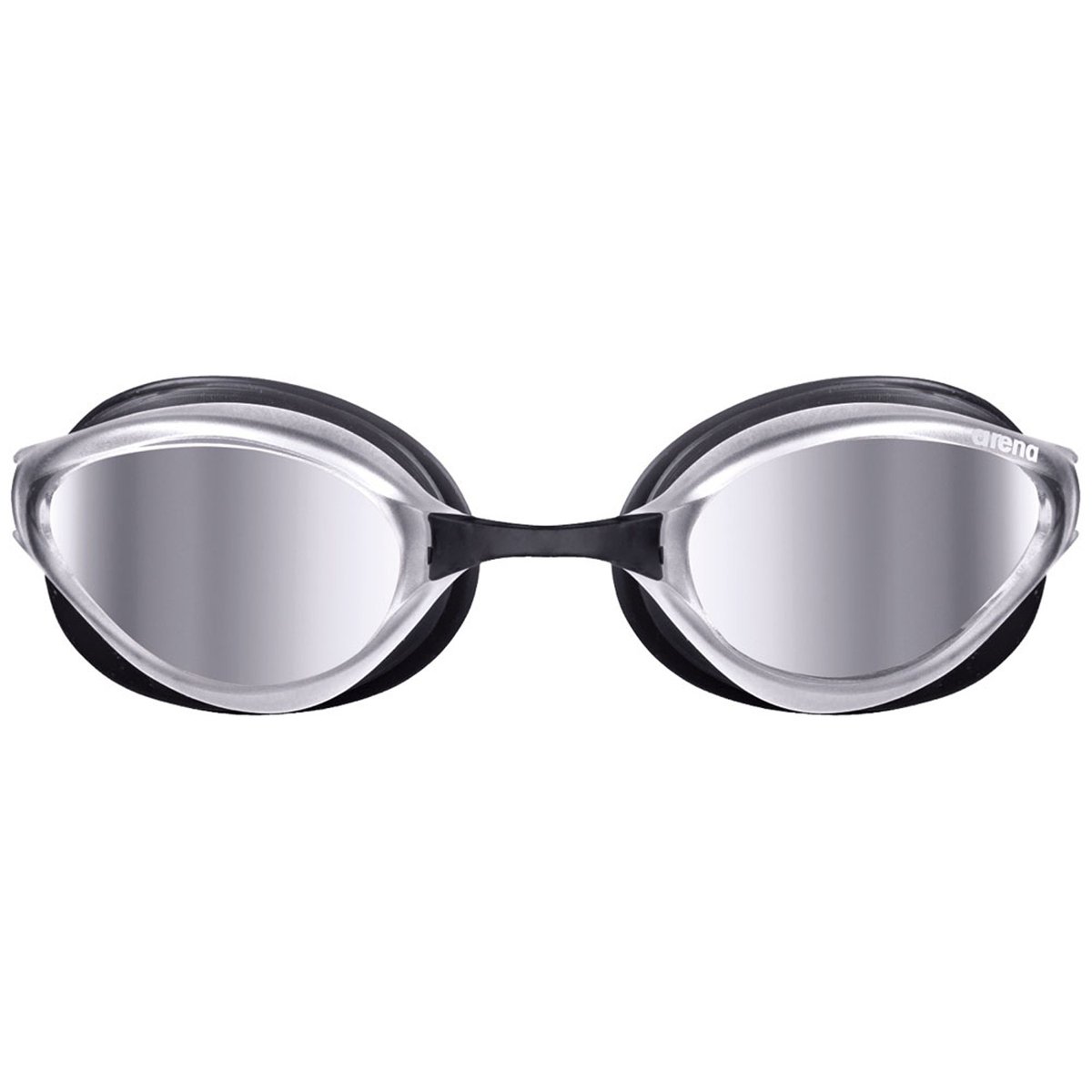 Lunettes de compétition unisexes Python Mirror argent - noir, ARENA