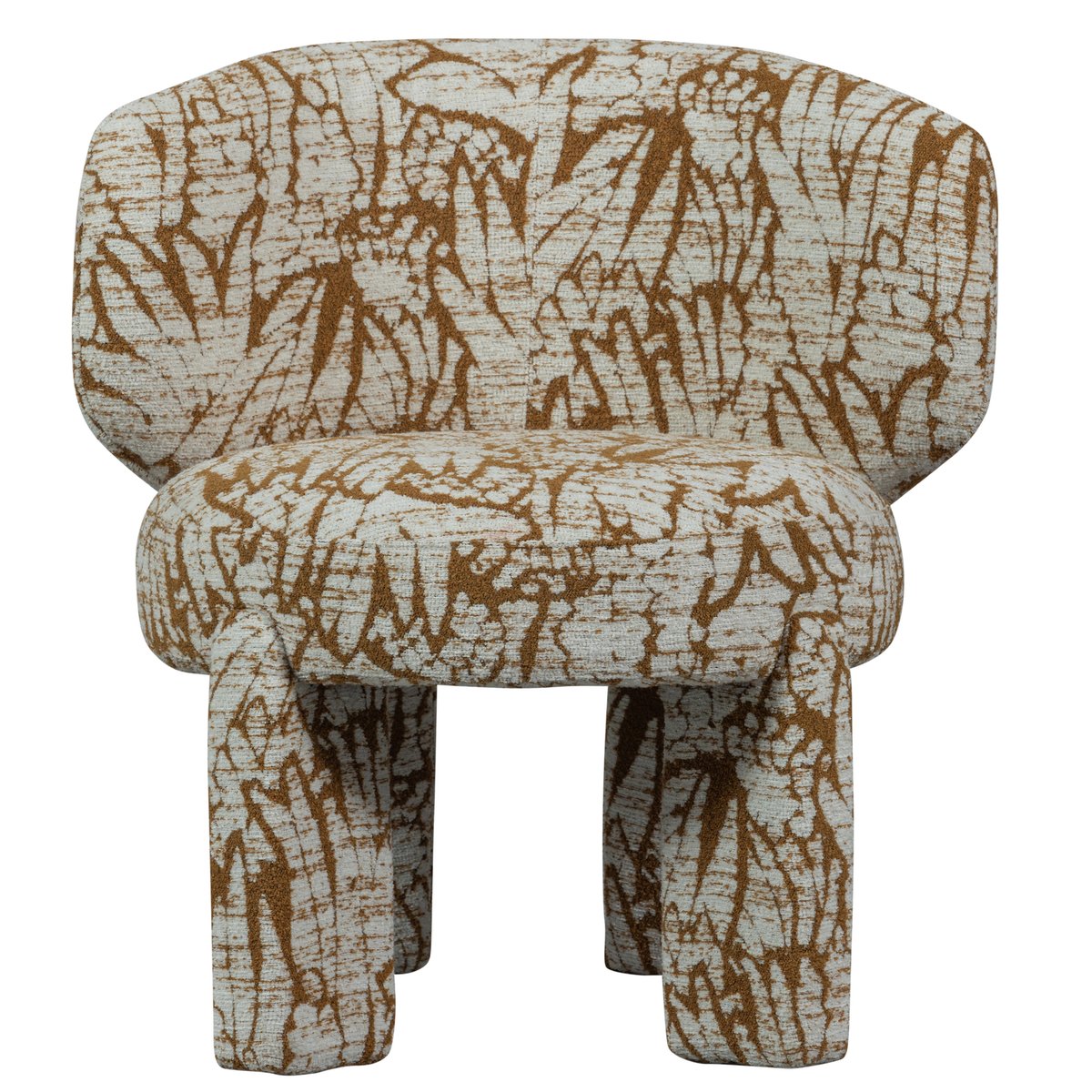 Fauteuil en polyester UPKE beige, WOOOD