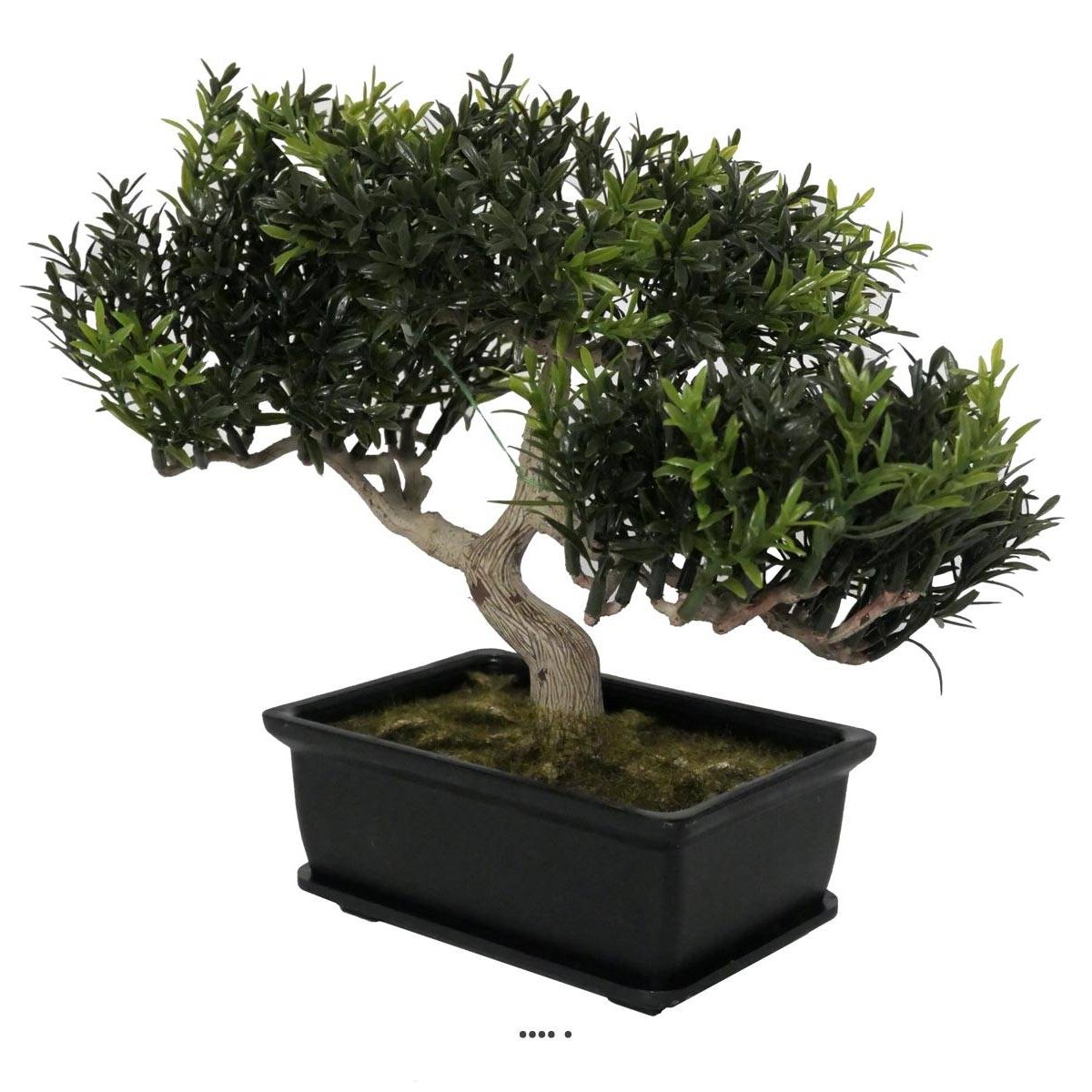 Bonsai artificiel Arbre a The H 23 cm v002239, ARTIFICIELLES