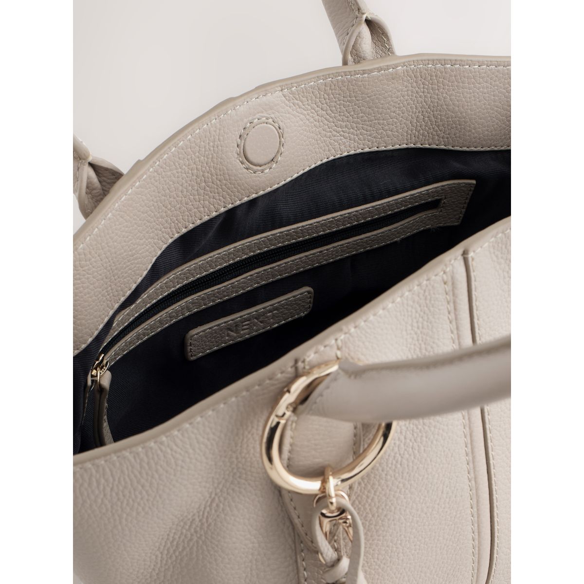 Sac à bandoulière en cuir avec pampille fleur os, NEXT