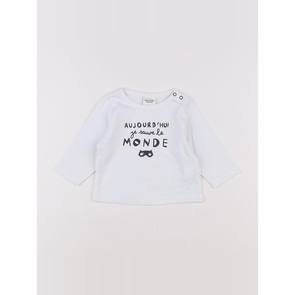 Tee-shirt - Très bon état blanc, TAPE A L'OEIL