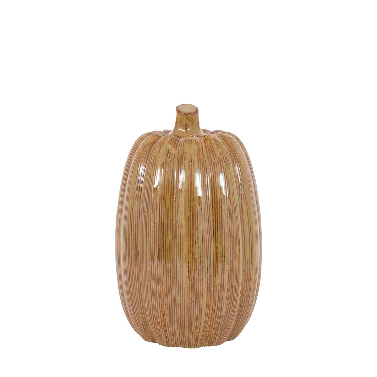 30cm Ceramic Pumpkin Ornament orange, ÉDITÉ