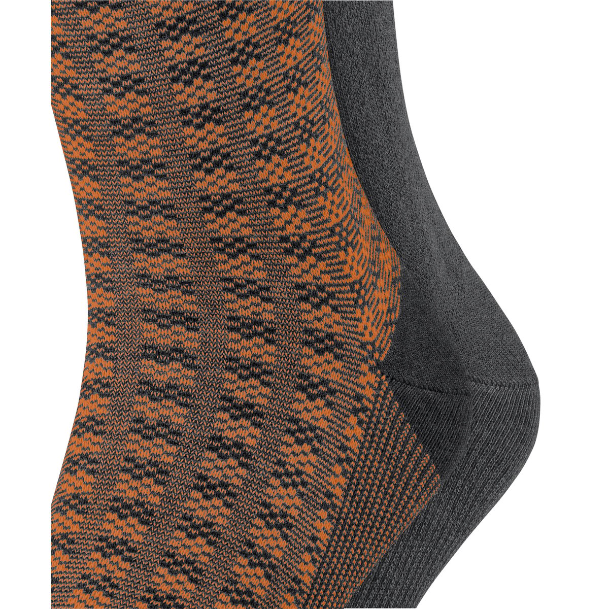 Chaussettes Houndstooth 2-Pack Opaque gris, ESPRIT