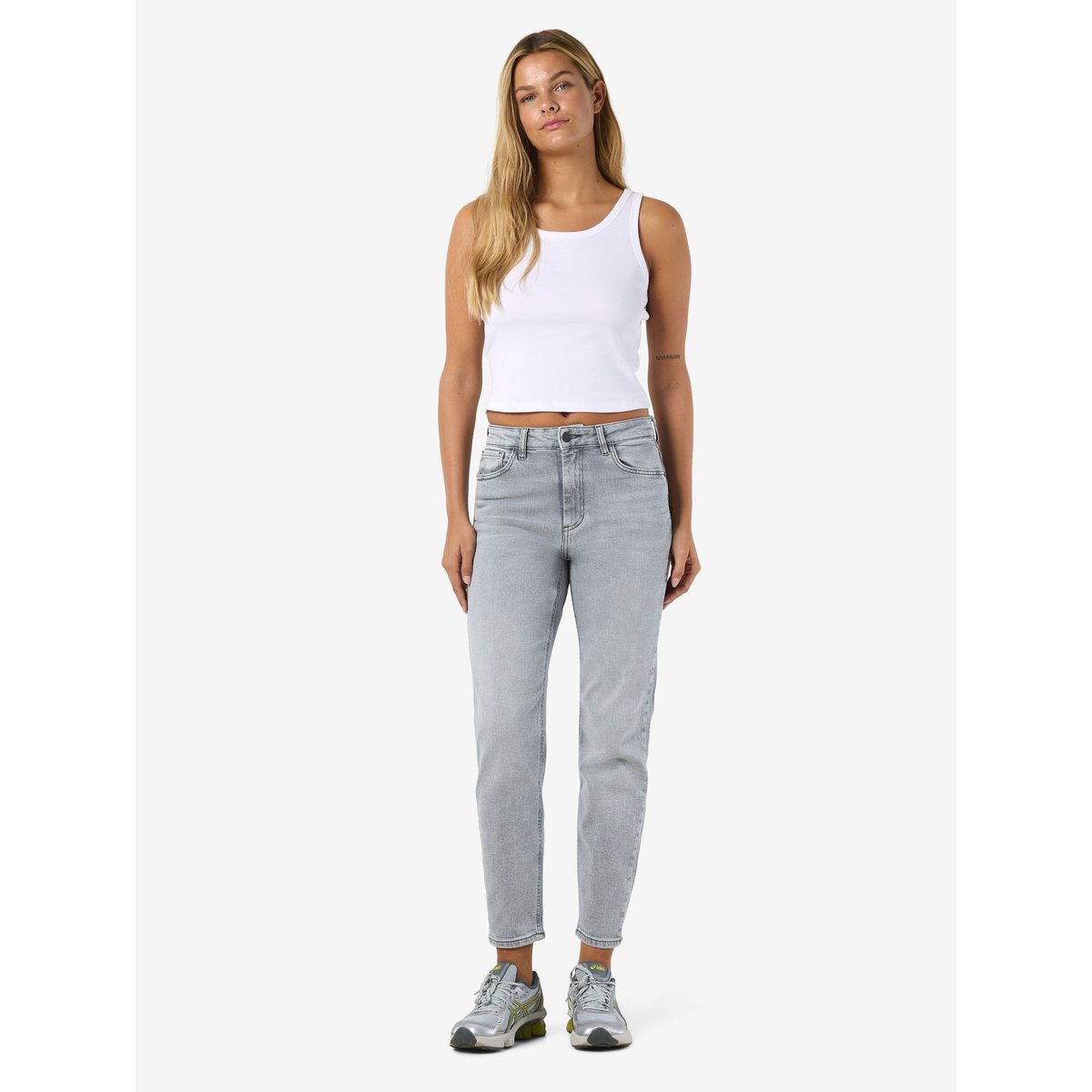 Jean Slim light grey denim, NOISY MAY