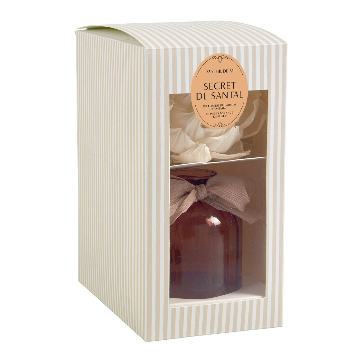 Diffuseur de parfum d'ambiance Secret Santal rose, MATHILDE M