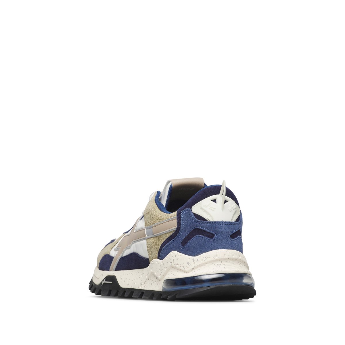 Sneakers en tissu technique et en daim BREEZE 3-M. marine-gris, W6YZ
