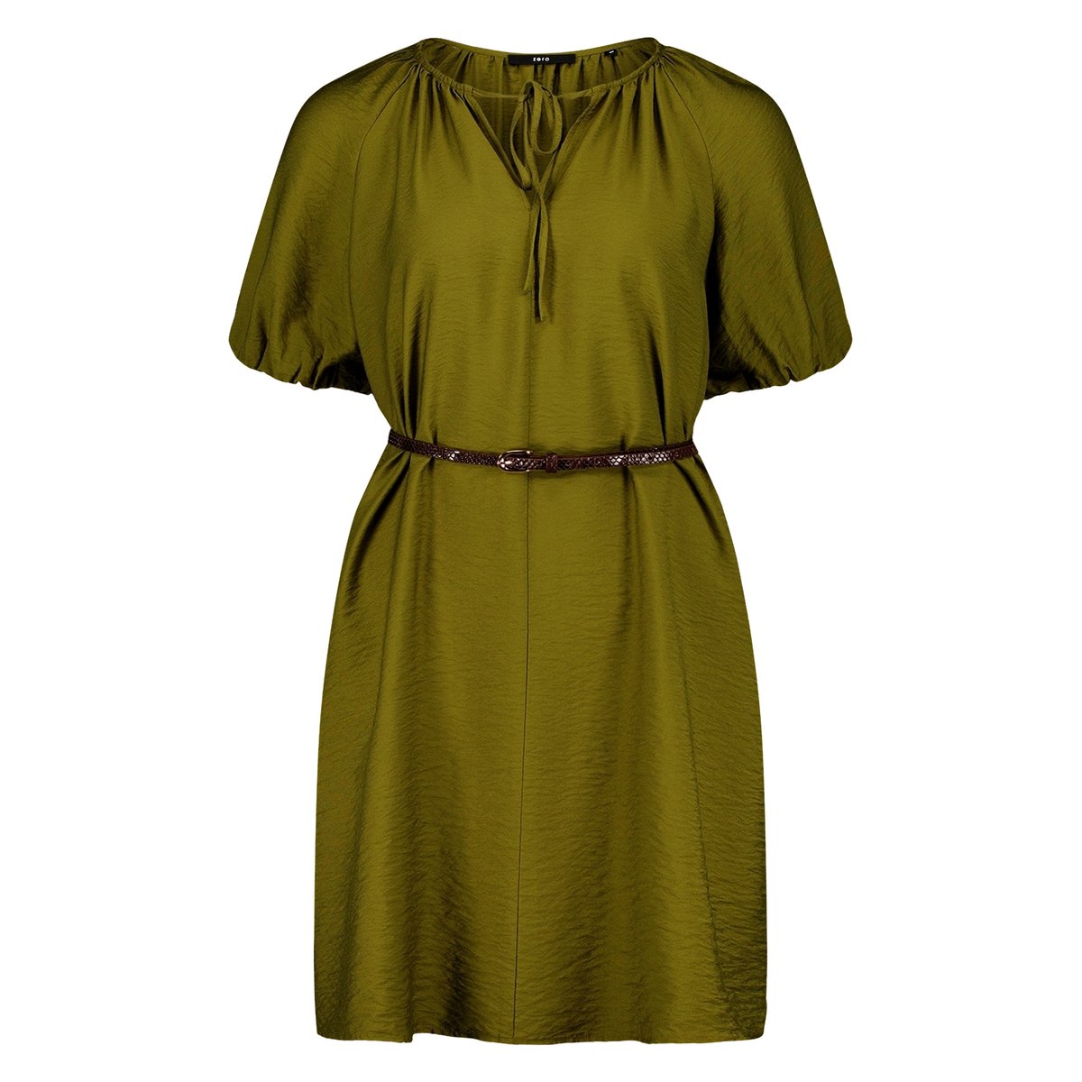 Robe casual à ceinture fir green, ZERO