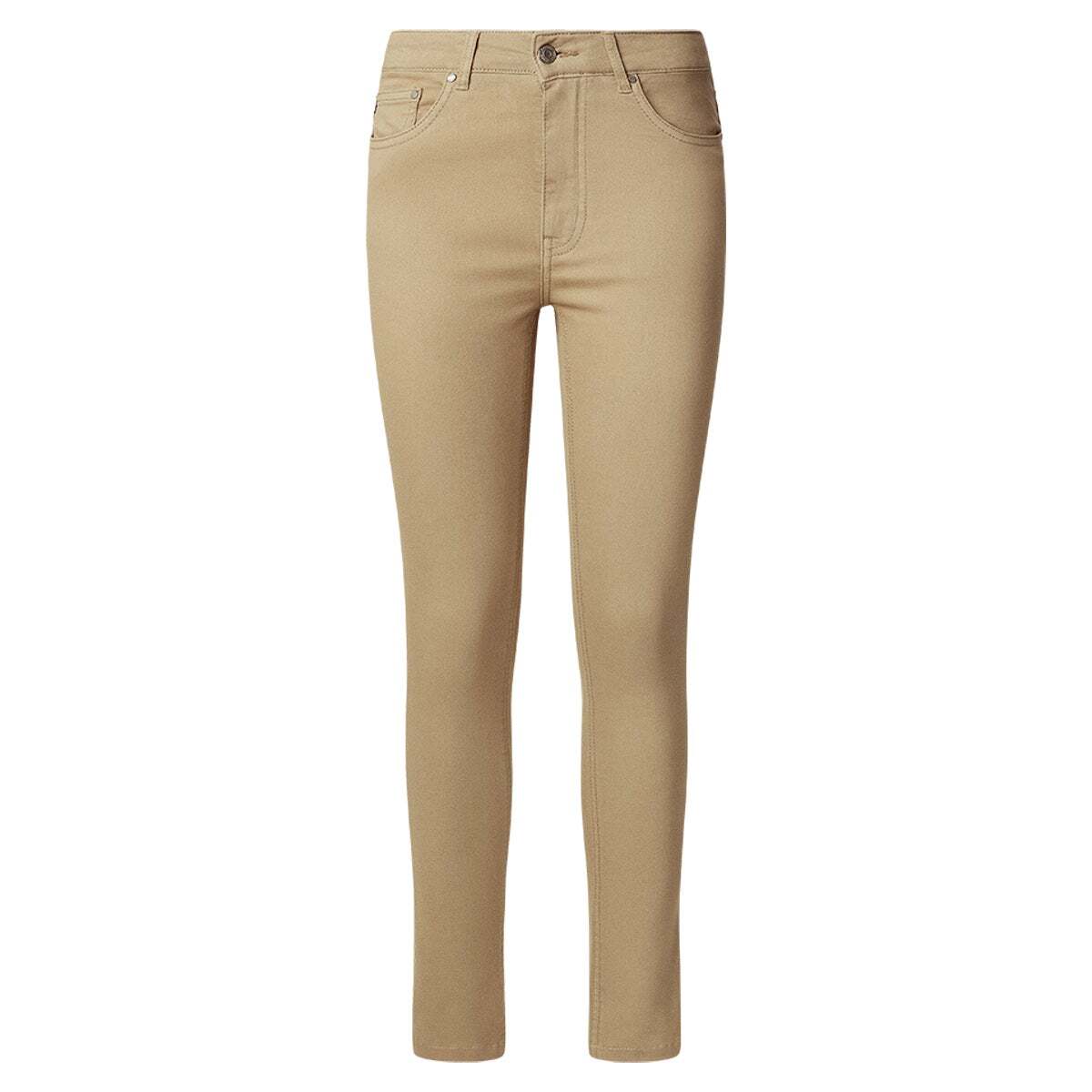 Pantalon Coupe Skinny 5 Poches beige pierre, PEPE JEANS