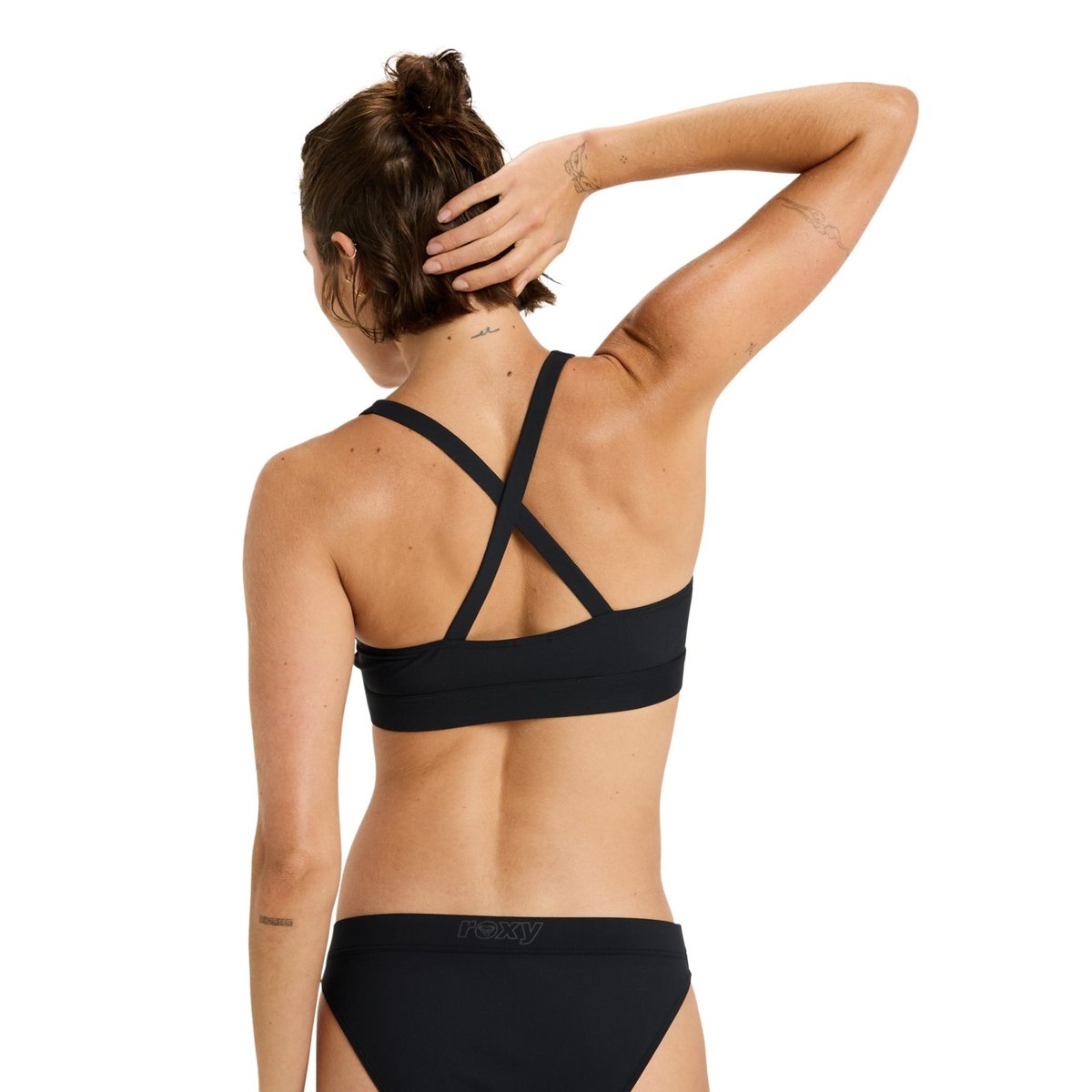 Haut de maillot de bain bikini. noir anthracite, ROXY