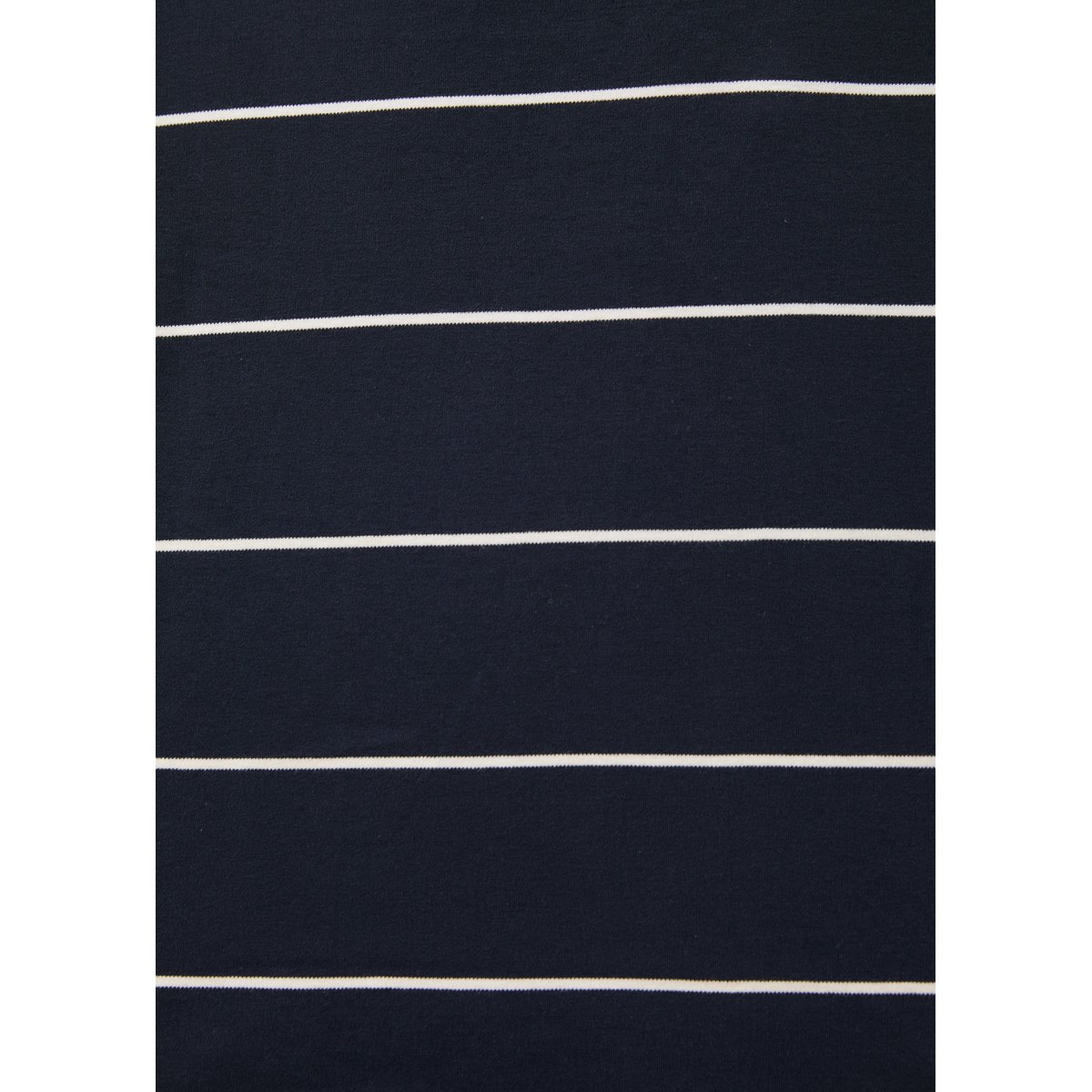 T-shirt en jersey rayé manches longues blanc / marine, HUMILITY